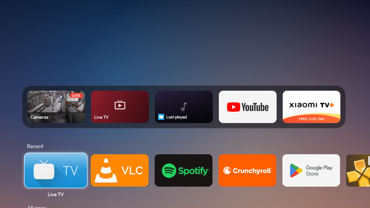 App management & custom dock